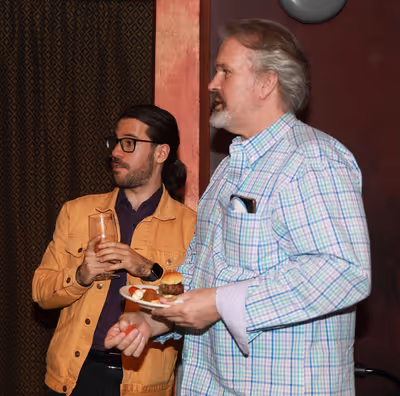 Asher Denburg & George Dvorsky Photo