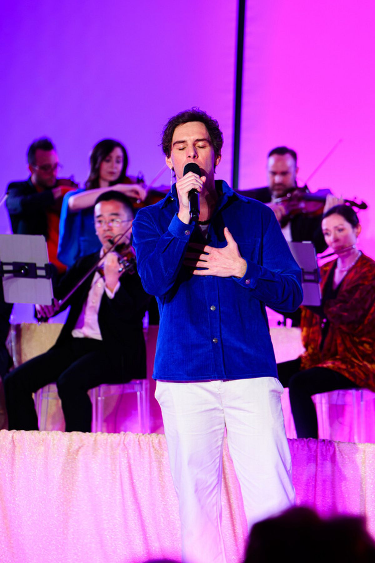 Trey Pearson and The American Pops Orchestra at Photos: Chris Colfer, Peppermint, André de Shields & More Take Part in PBS' TRUE COLORS: LGBTQ+ OUR STORIES, OUR SONGS