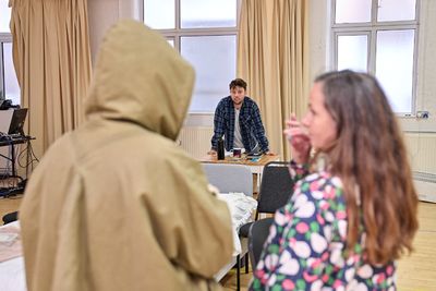The Playwright, Jake Davies, Lucy Morrison Photo