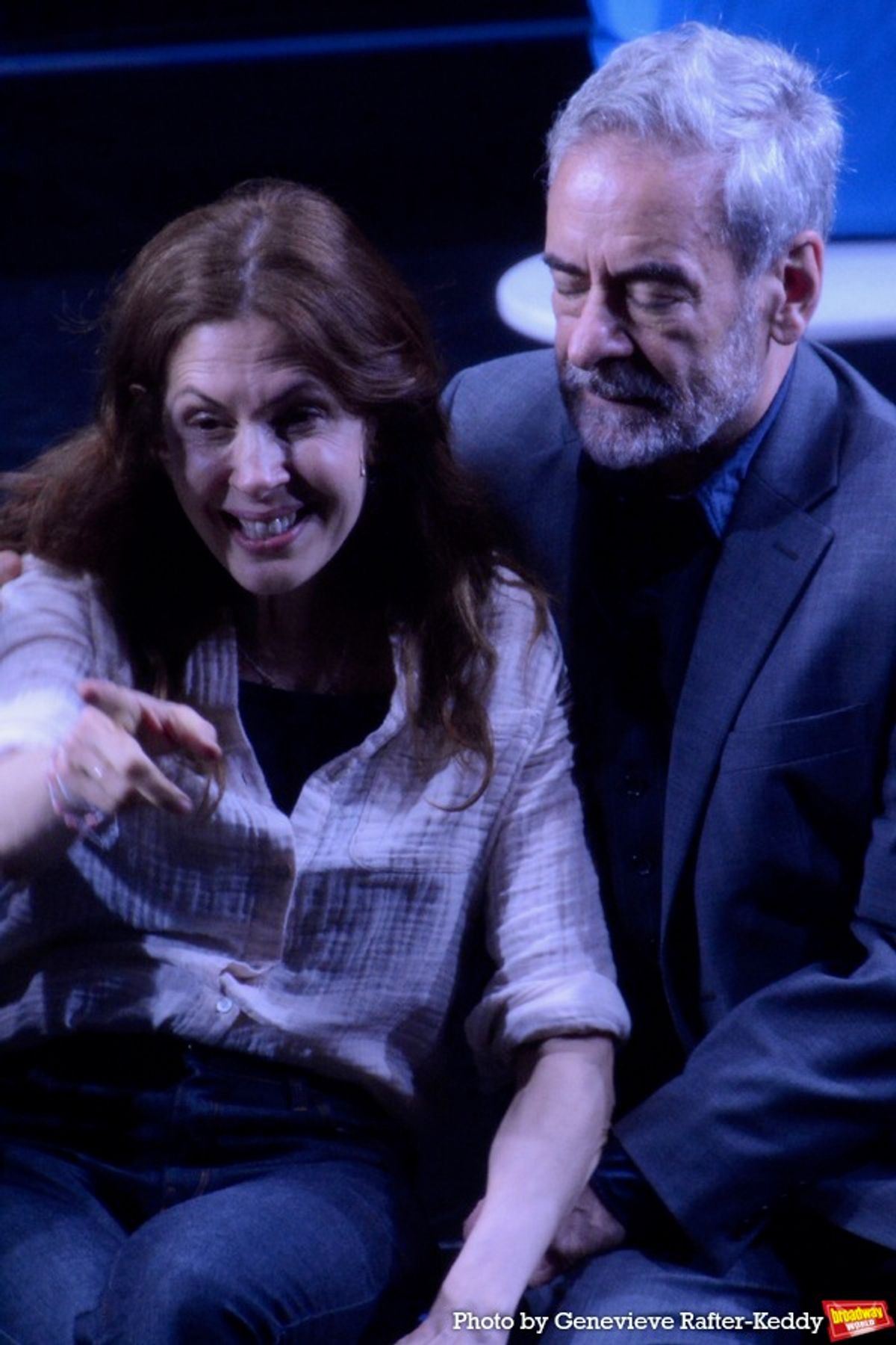 Jessica Hecht and Mark Nelson at 