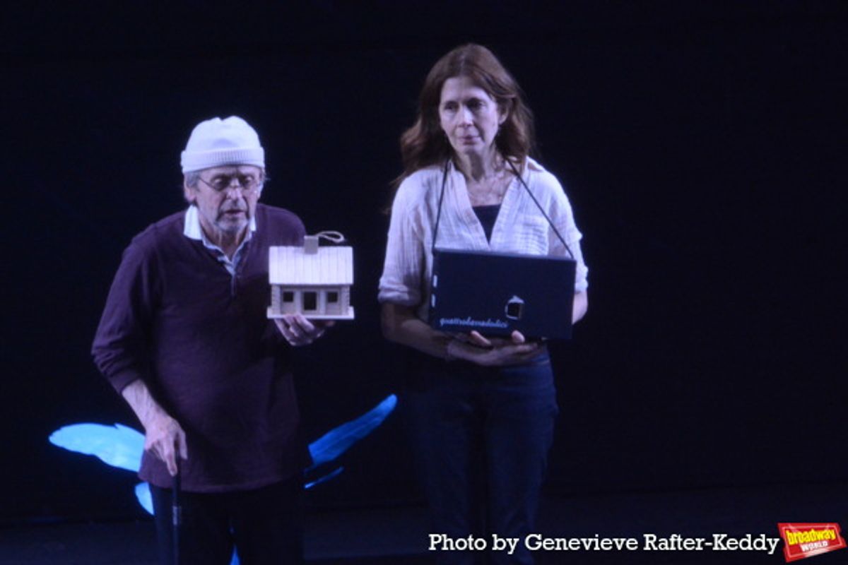 Mikhail Baryshinikov and Jessica Hecht at 