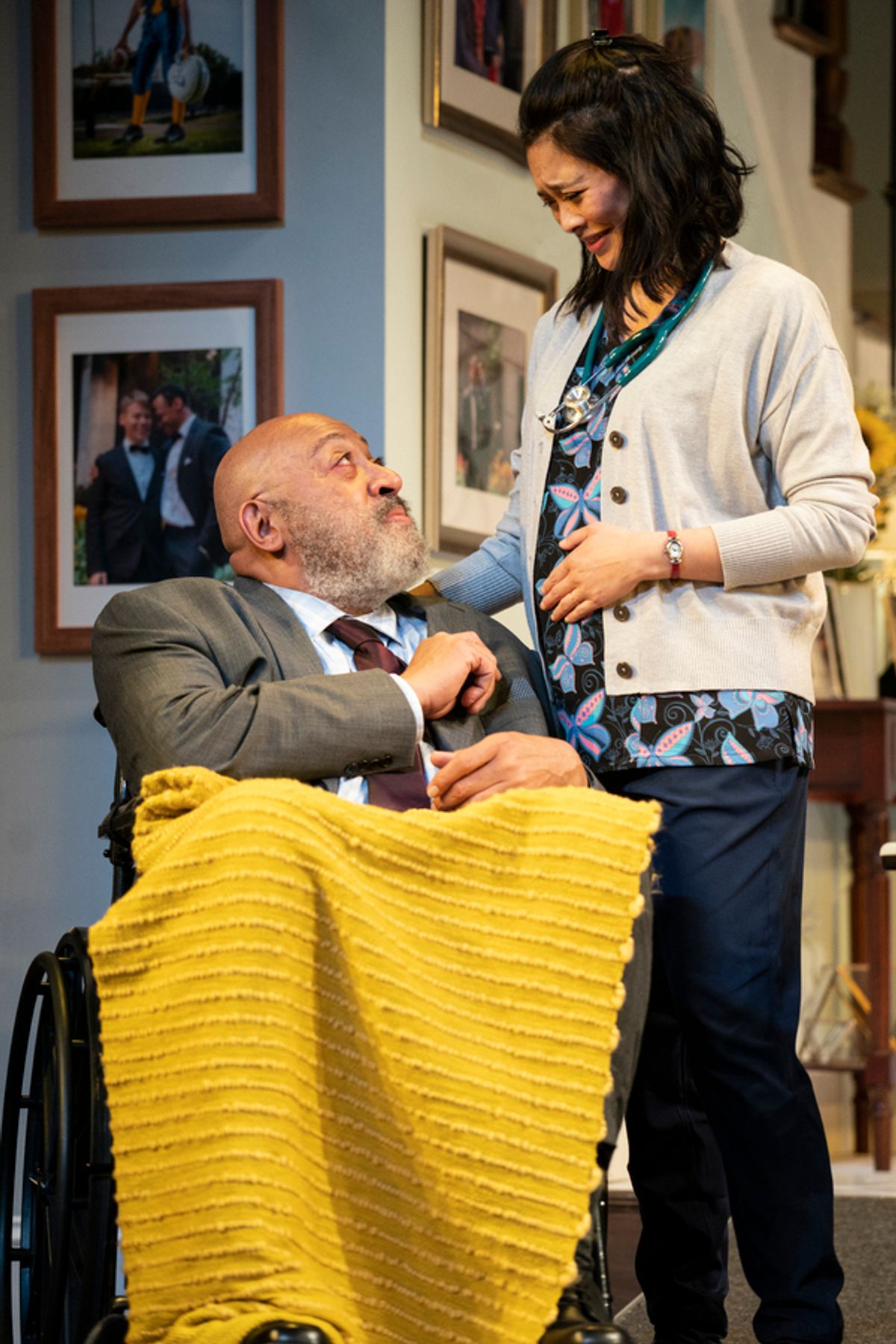 Keith Randolph Smith (Bartholomew Kennedy), Tiffany Villarin (Chloe) in …what the 
end will b at 