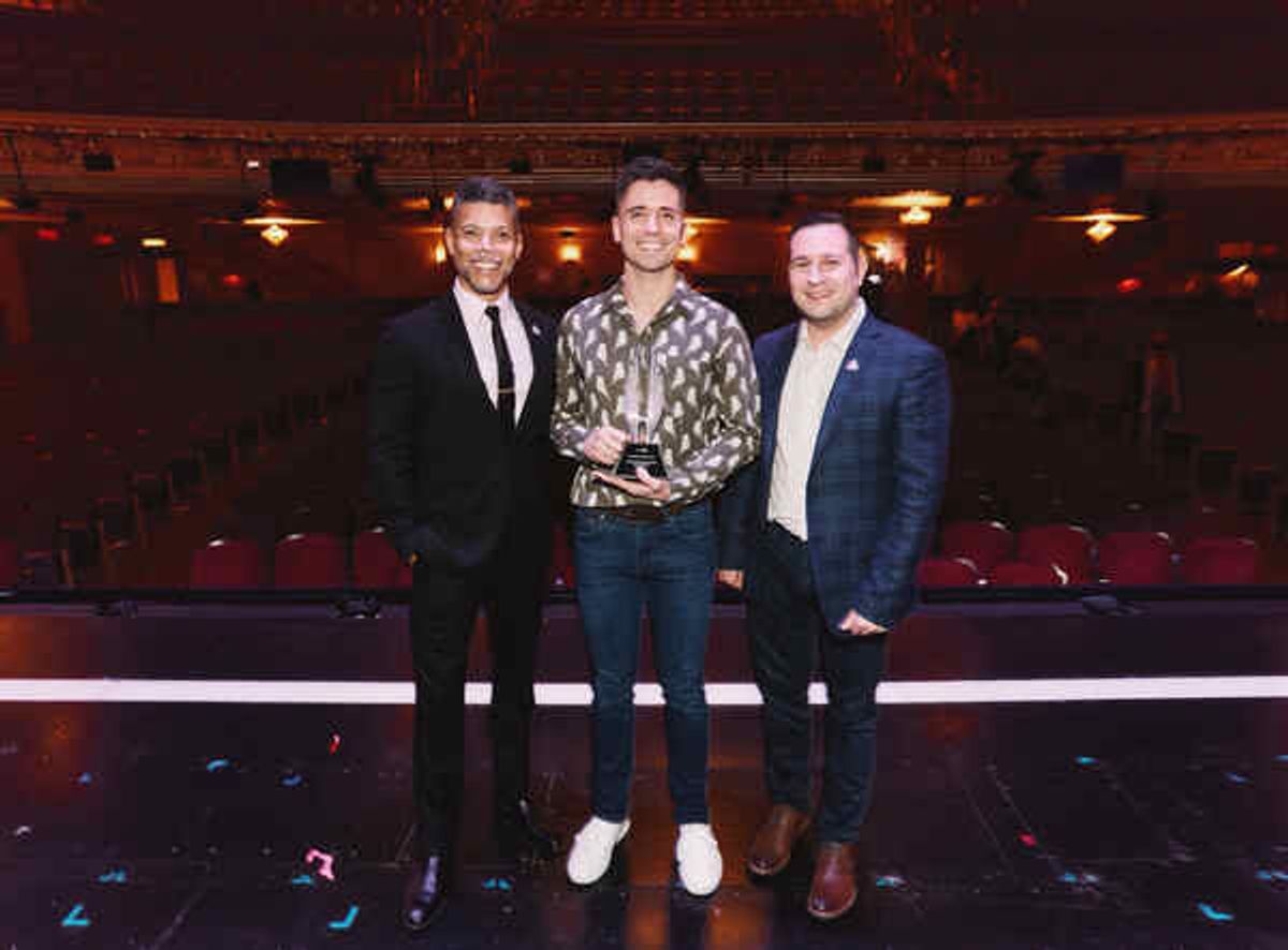 Wilson Cruz, Matt Doyle, and Rich Ferraro  at 