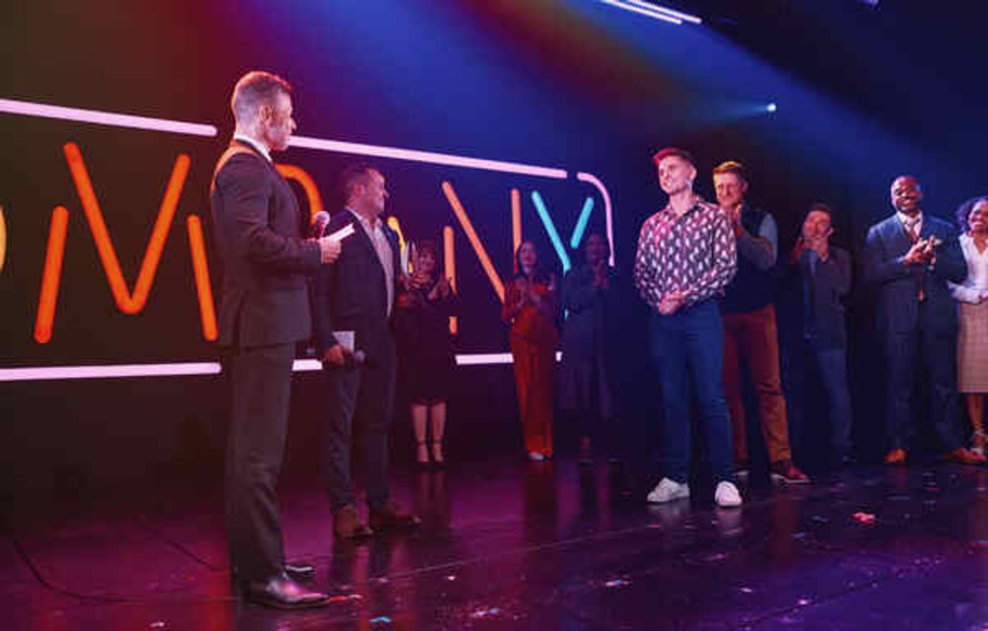 Photos: The Cast of COMPANY Accepts Their GLAAD Award for Outstanding Broadway Production  Image