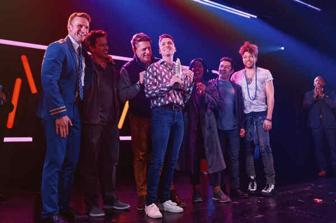 Photos: The Cast of COMPANY Accepts Their GLAAD Award for Outstanding Broadway Production  Image