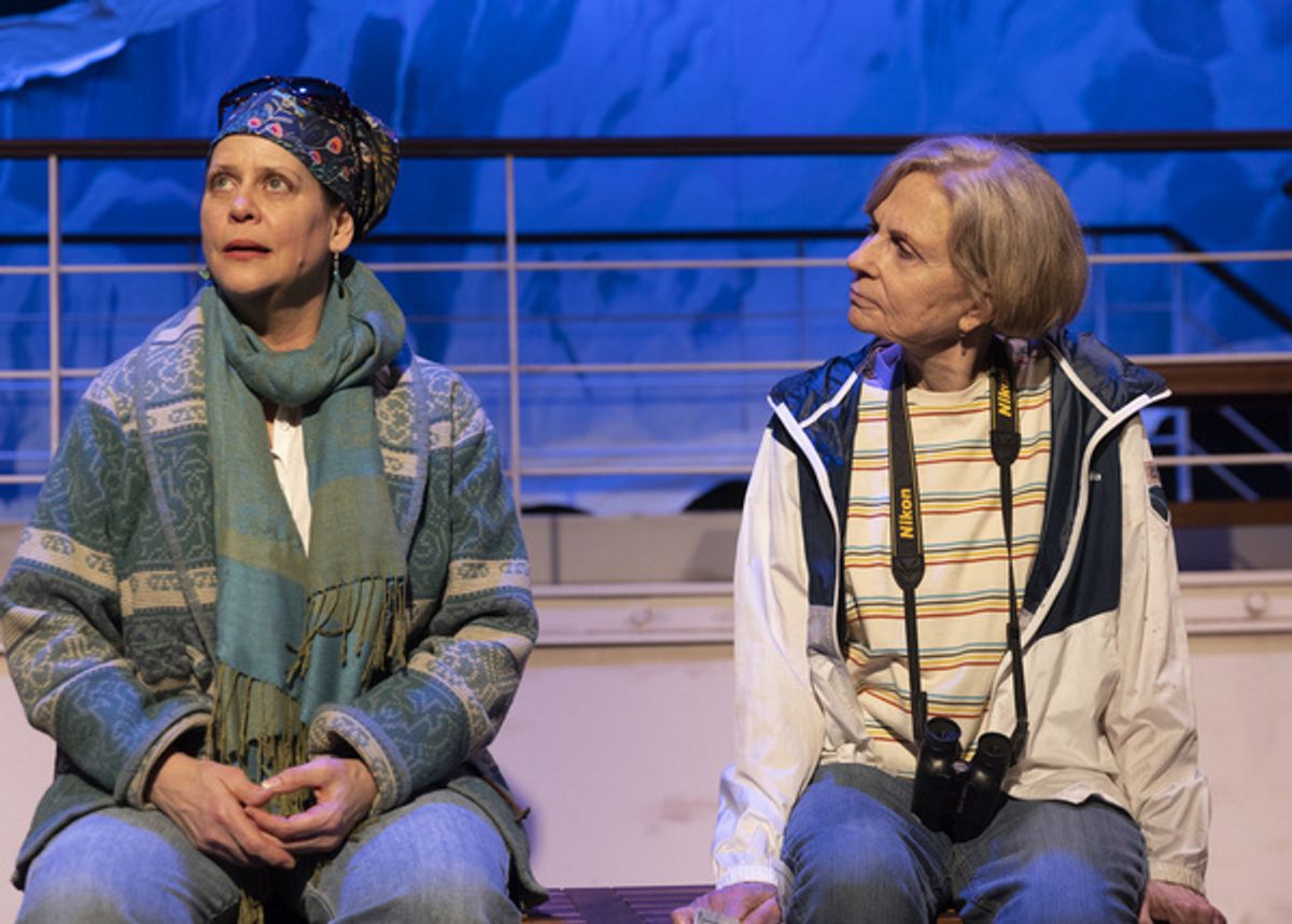 Adrianne Cury and Martha Hansen at Photos: First Look At The World Premiere Of SEVEN DAYS AT SEA, Now Playing Through June 5 At The Edge Theater