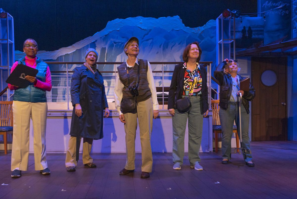 Stacie Doublin, Adrianne Cury, Martha Hansen, Millie Hurley and Judi Schindler at 