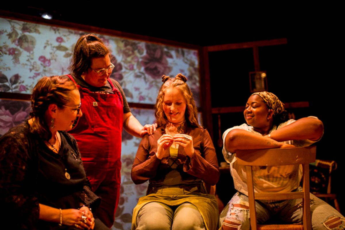 Fifi Garfield, Bea Webster, Zoe McWhinney, Cherie Gordon at 