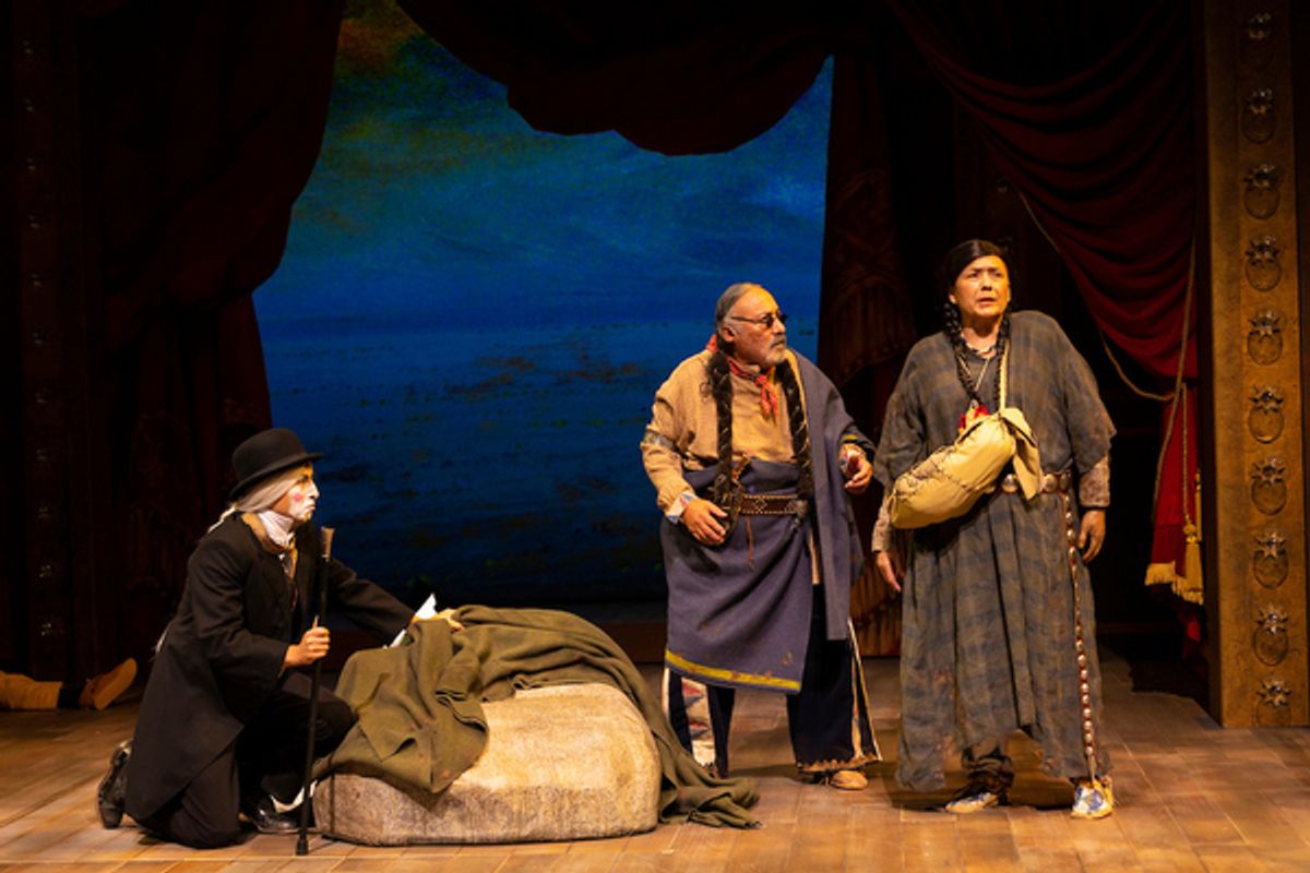 Shaun Taylor-Corbett, Wotko Long, Sheila Tousey at 