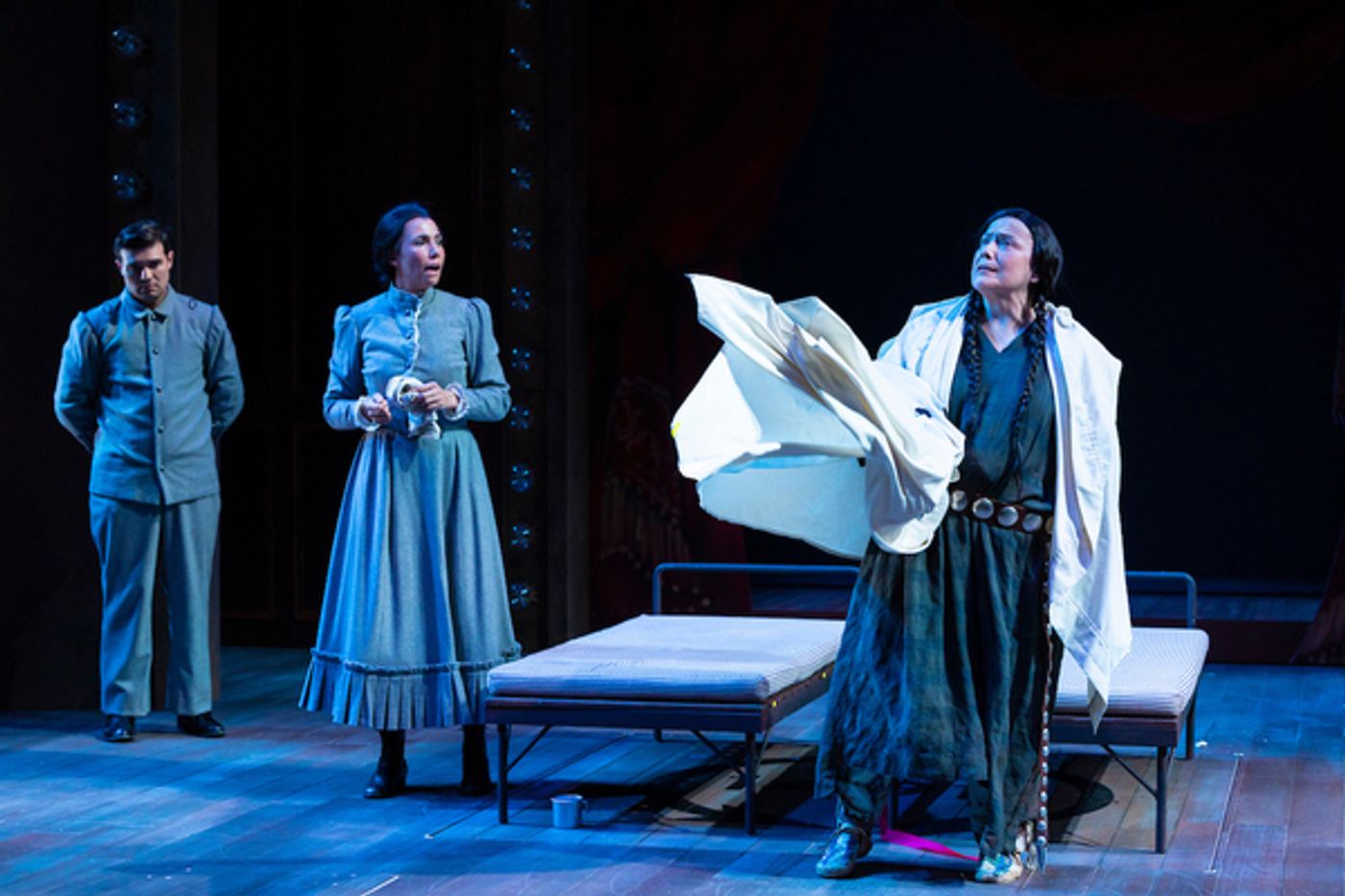 Photos: First Look at BETWEEN TWO KNEES at Yale Rep  Image