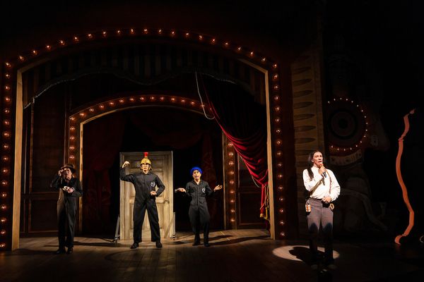 Photos: First Look at BETWEEN TWO KNEES at Yale Rep — photo 12 of 23