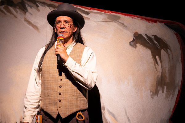 Photos: First Look at BETWEEN TWO KNEES at Yale Rep — photo 9 of 23