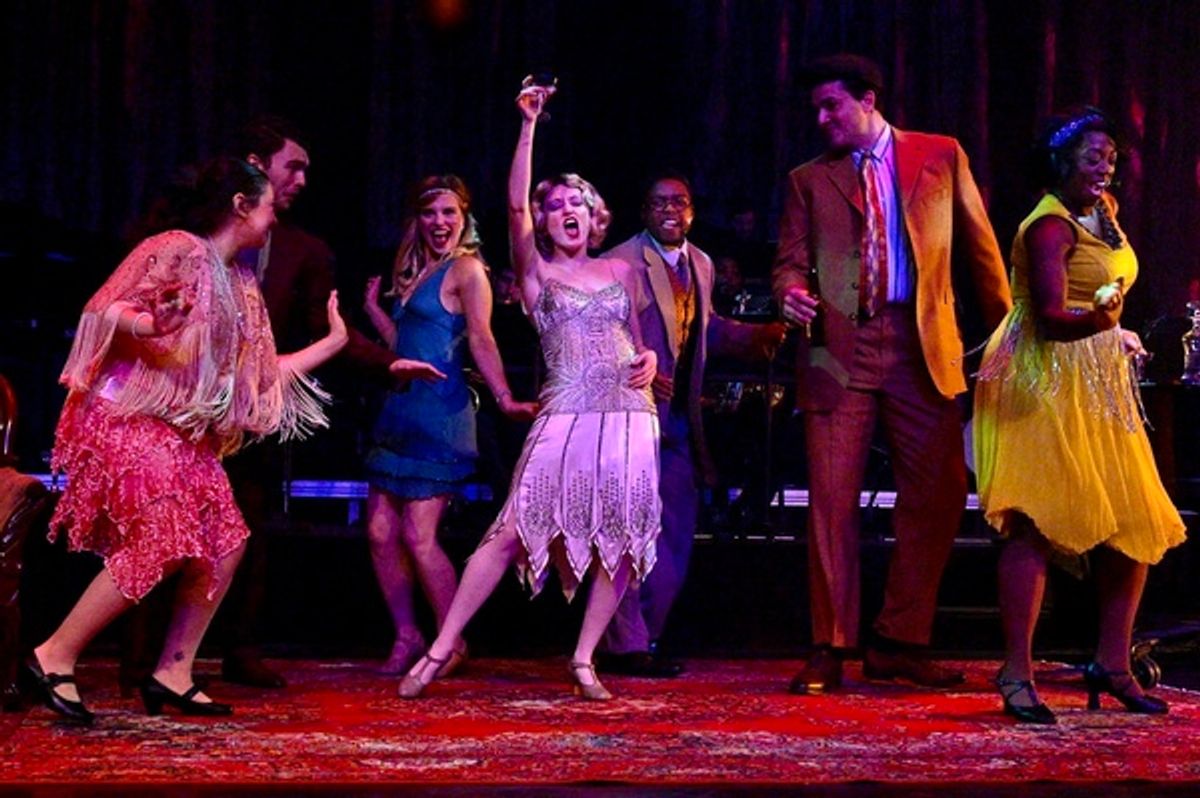 The cast of The Wild Party at Photos: First Look at THE WILD PARTY at Jennie T. Anderson Theatre
