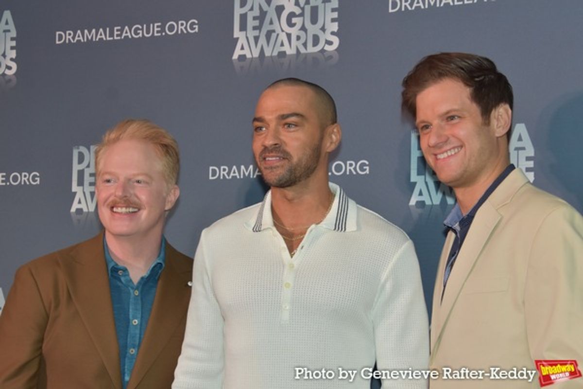 Jesse Tyler Ferguson, Jesse Williams and Michael Oberholtzer at 