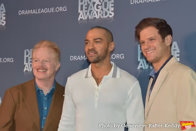 Jesse Tyler Ferguson, Jesse Williams and Michael Oberholtzer Photo