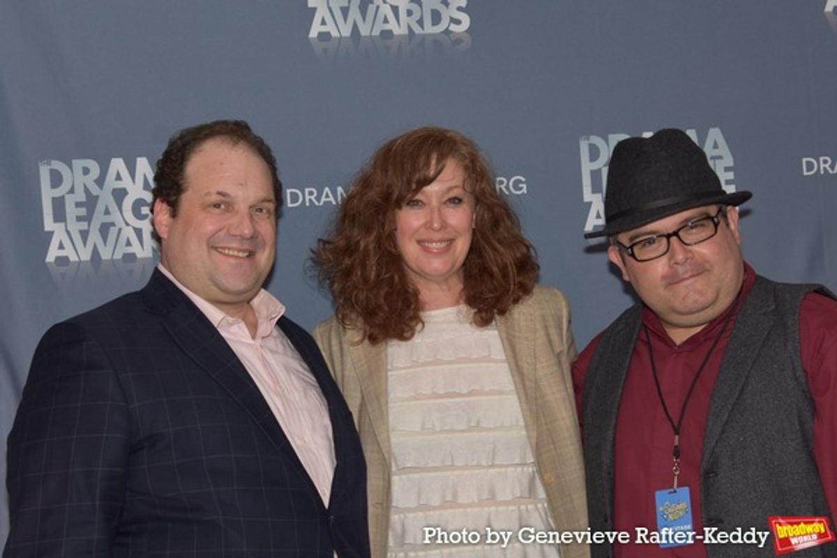 Jordan gelber, Malinda Hull and Brian Gonzales at 