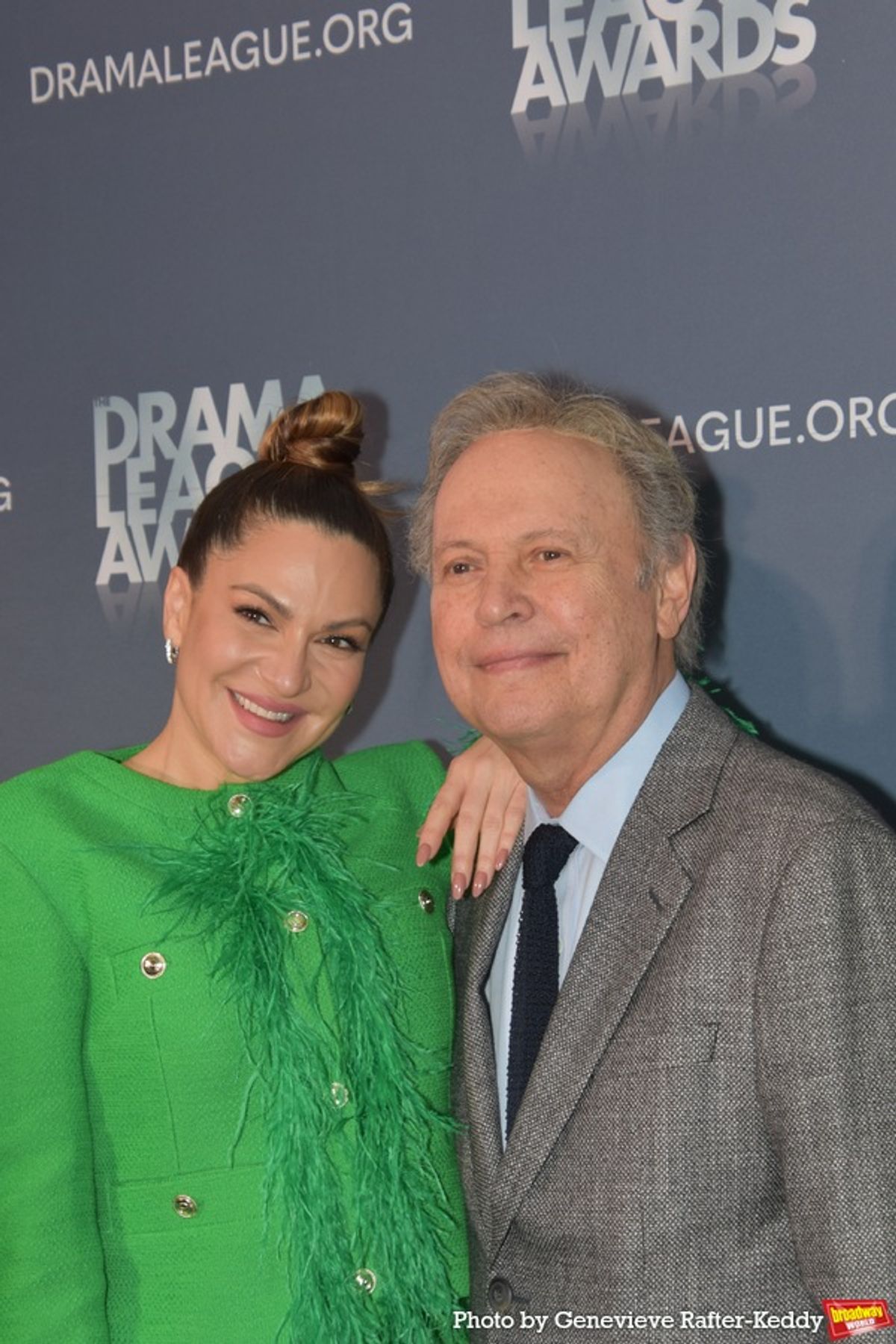 Shoshana Bean and Billy Crystal at 