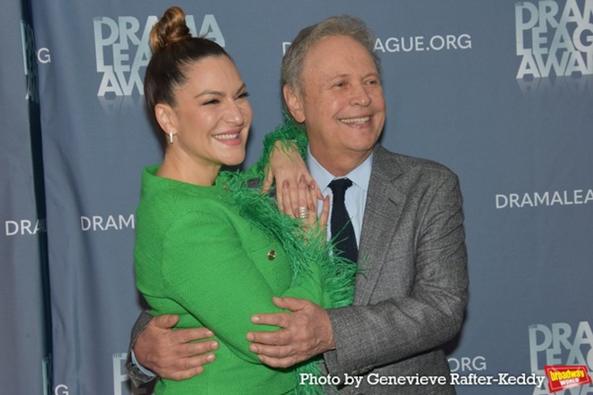 Shoshana Bean and Billy Crystal at 
