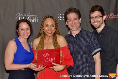 Natalie Malotke, Kaisha Huguley, Igor Goldin and Jeff Cox (Music Director) Photo