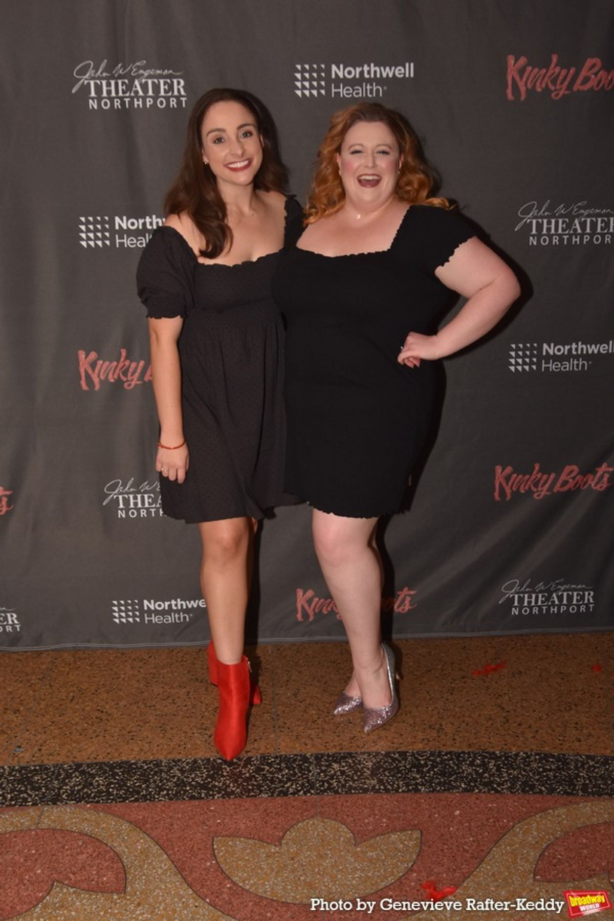 Caroline Huerta and Kristen Antoinette Kane at Photos: The Cast of KINKY BOOTS at The John W. Engeman Theater Celebrates Opening Night
