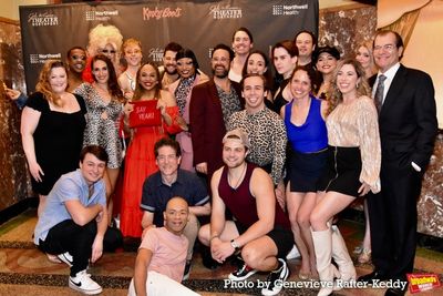 The Cast and Creative Team of Kinky Boots Photo