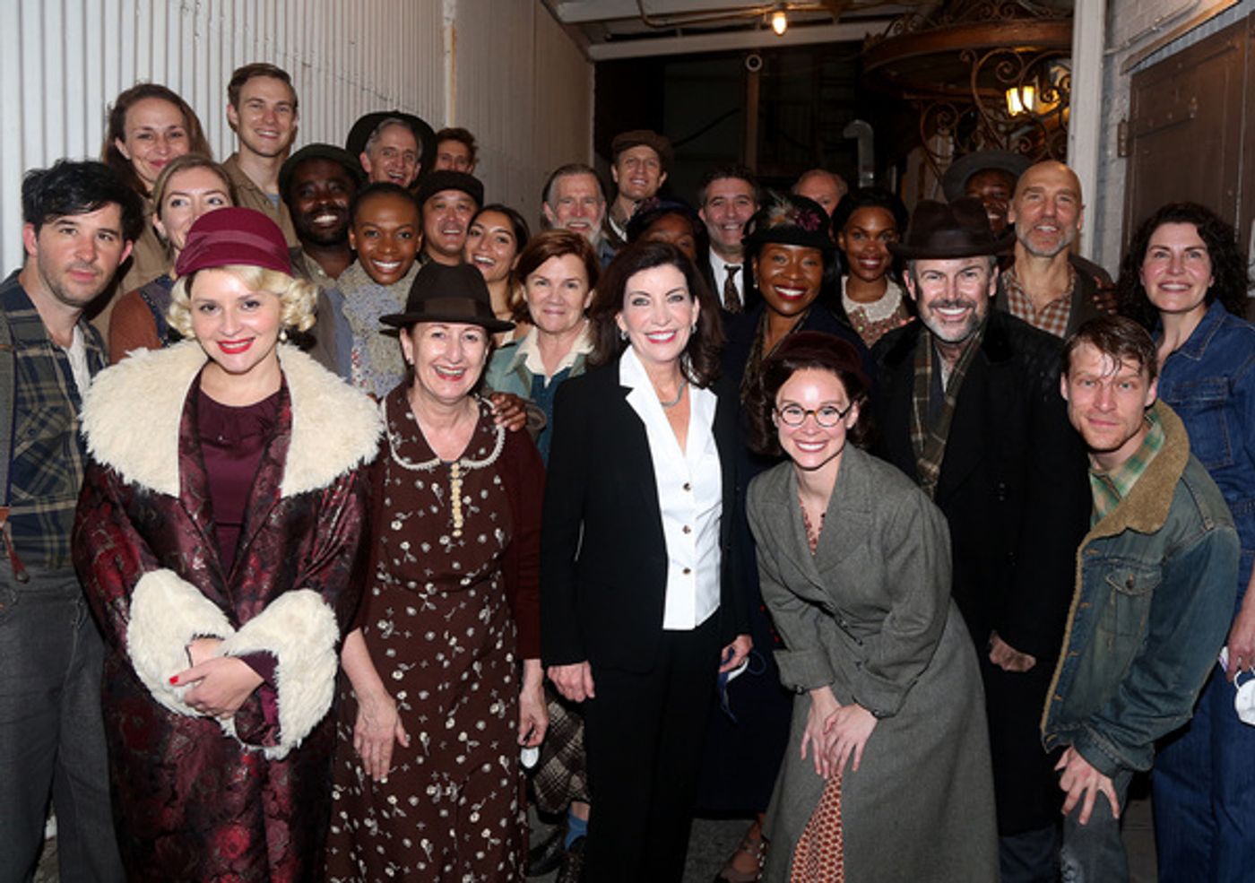 Photos: New York Governor Kathy Hochul Stops by Broadway's GIRL FROM THE NORTH COUNTRY  Image