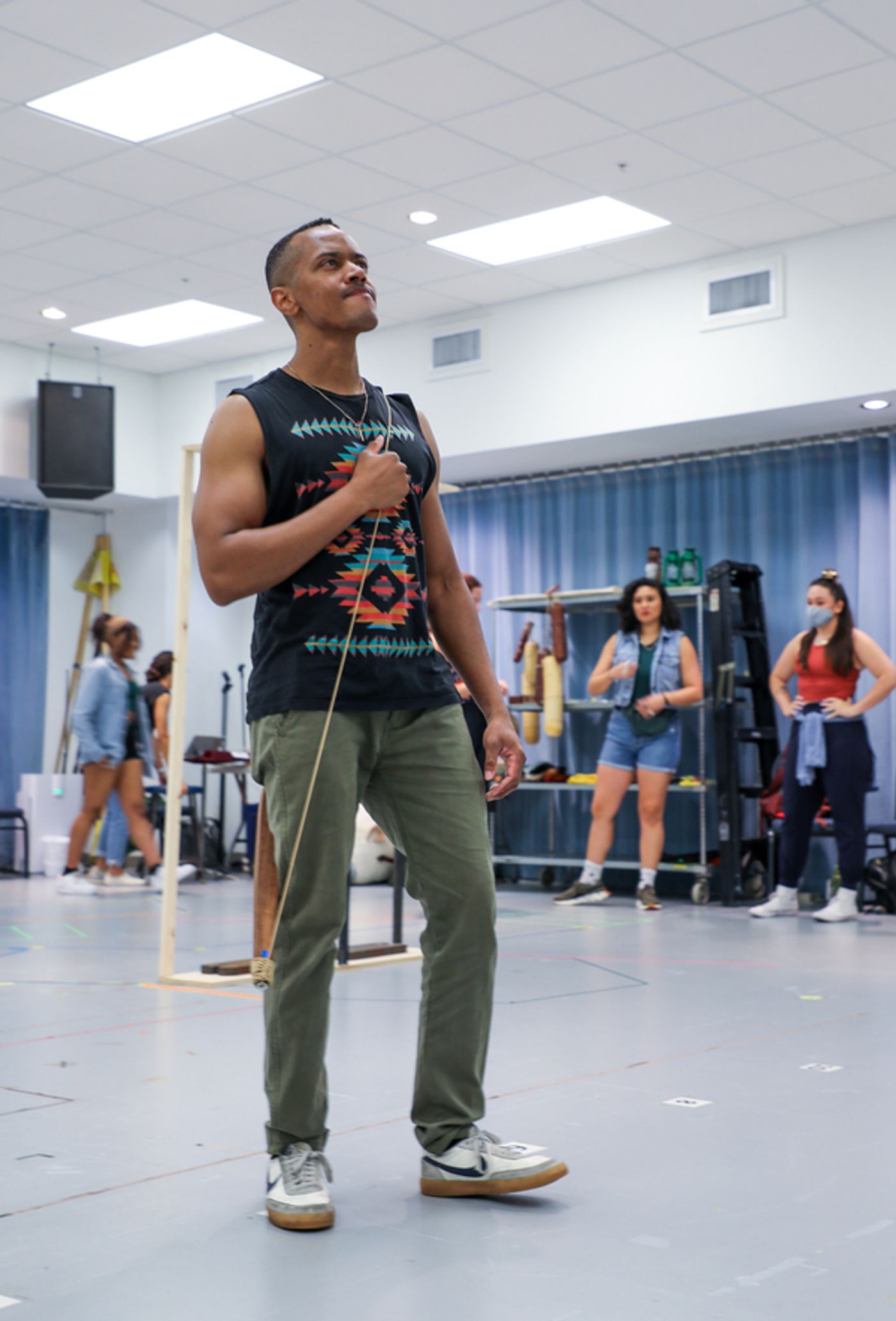 Photos: Go Inside Rehearsals for Douglas Carter Beane & Lewis Flinn's New Musical HOOD  Image