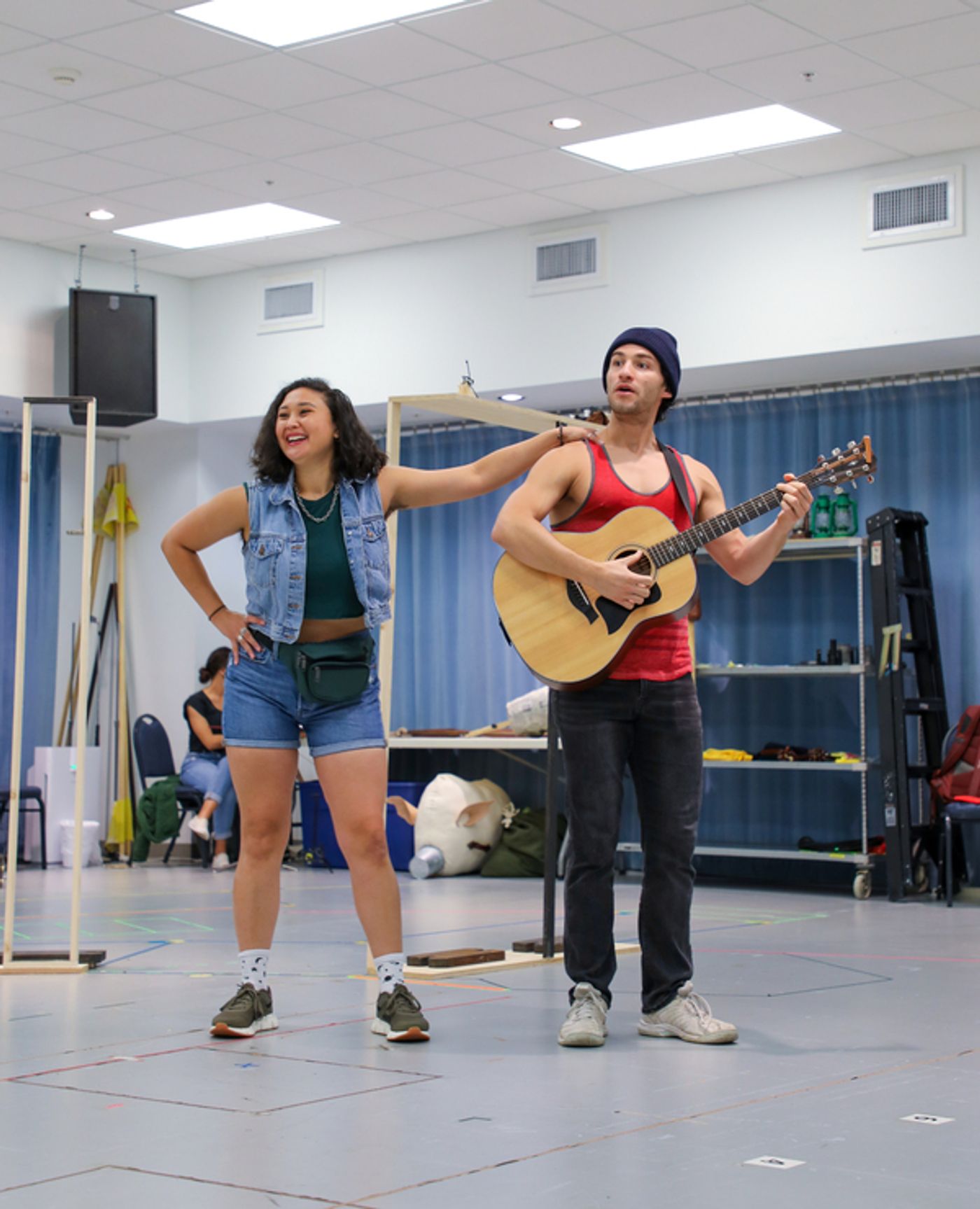 Photos: Go Inside Rehearsals for Douglas Carter Beane & Lewis Flinn's New Musical HOOD  Image