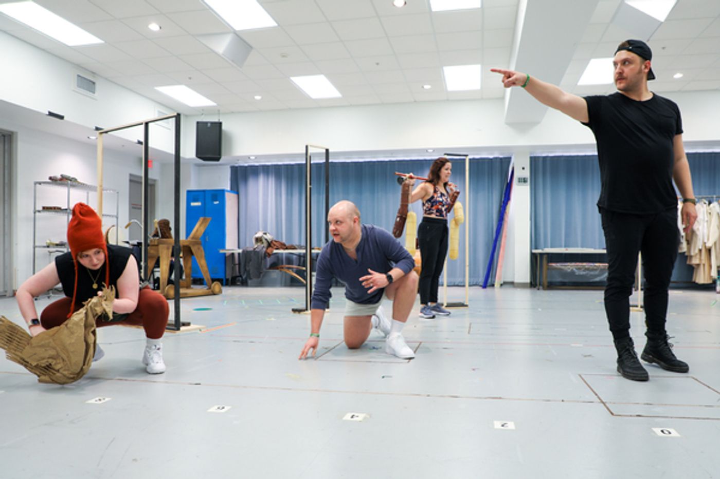 Photos: Go Inside Rehearsals for Douglas Carter Beane & Lewis Flinn's New Musical HOOD  Image