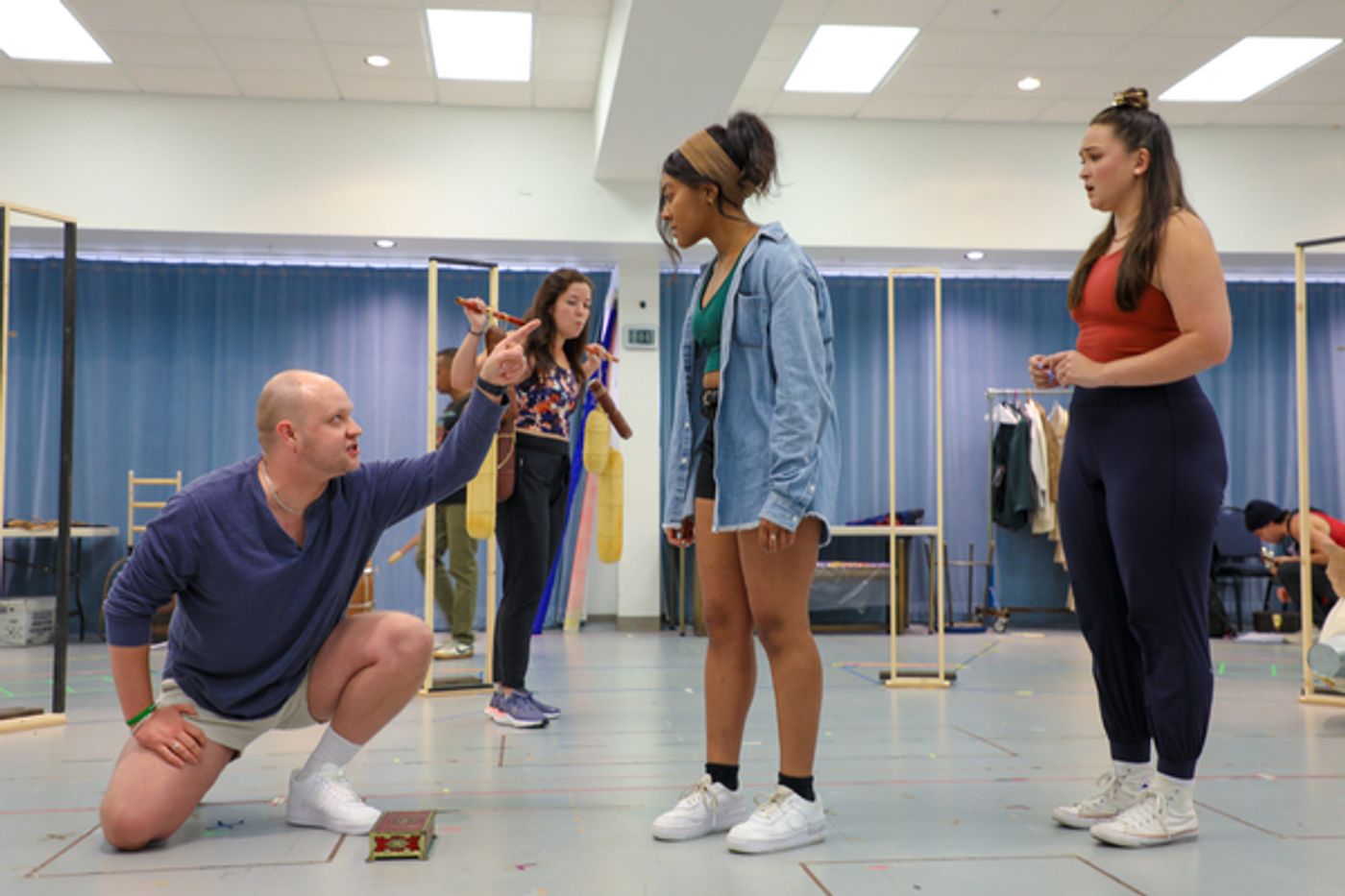 Photos: Go Inside Rehearsals for Douglas Carter Beane & Lewis Flinn's New Musical HOOD  Image