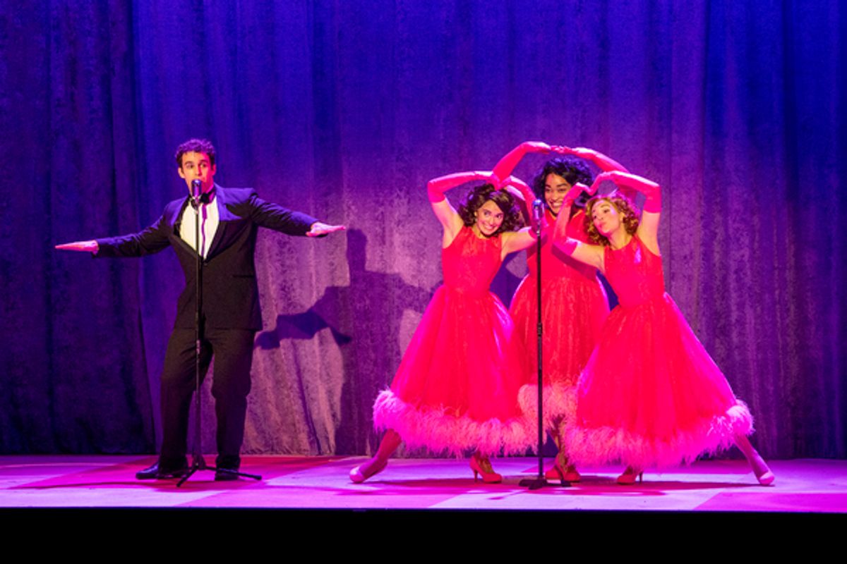 Alex Canty  with Kaelyn A Gonzalez, Jaelle LaGuerre and Devon Meddock at 