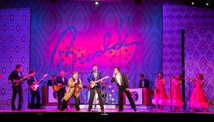 Jack Boice, John Dewey and Jorge Blakely with cast of Buddy @ BroadwayWorld Jack Boice, John Dewey and Jorge Blakely with cast of Buddy Photo