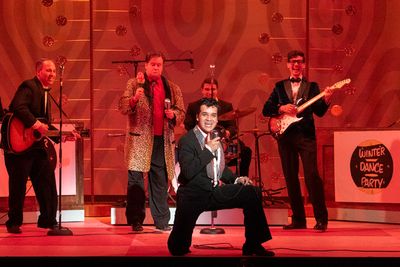 Jorge Blakley (center) with Sean Cullen Carroll, Jack Boice, Zachary Scott Prall and  Photo