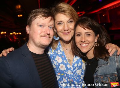 Steven Boyer, Victoria Clark and Alli Mauzey Photo