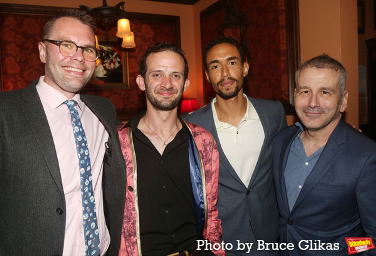 Samuel D. Hunter, Will Brill, Kyle Beltran and David Cromer at 