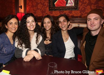 Tala Ashe, Sanaz Toossi, Marjan Neshat, Pooya Mohseni and Knud Adams  Photo