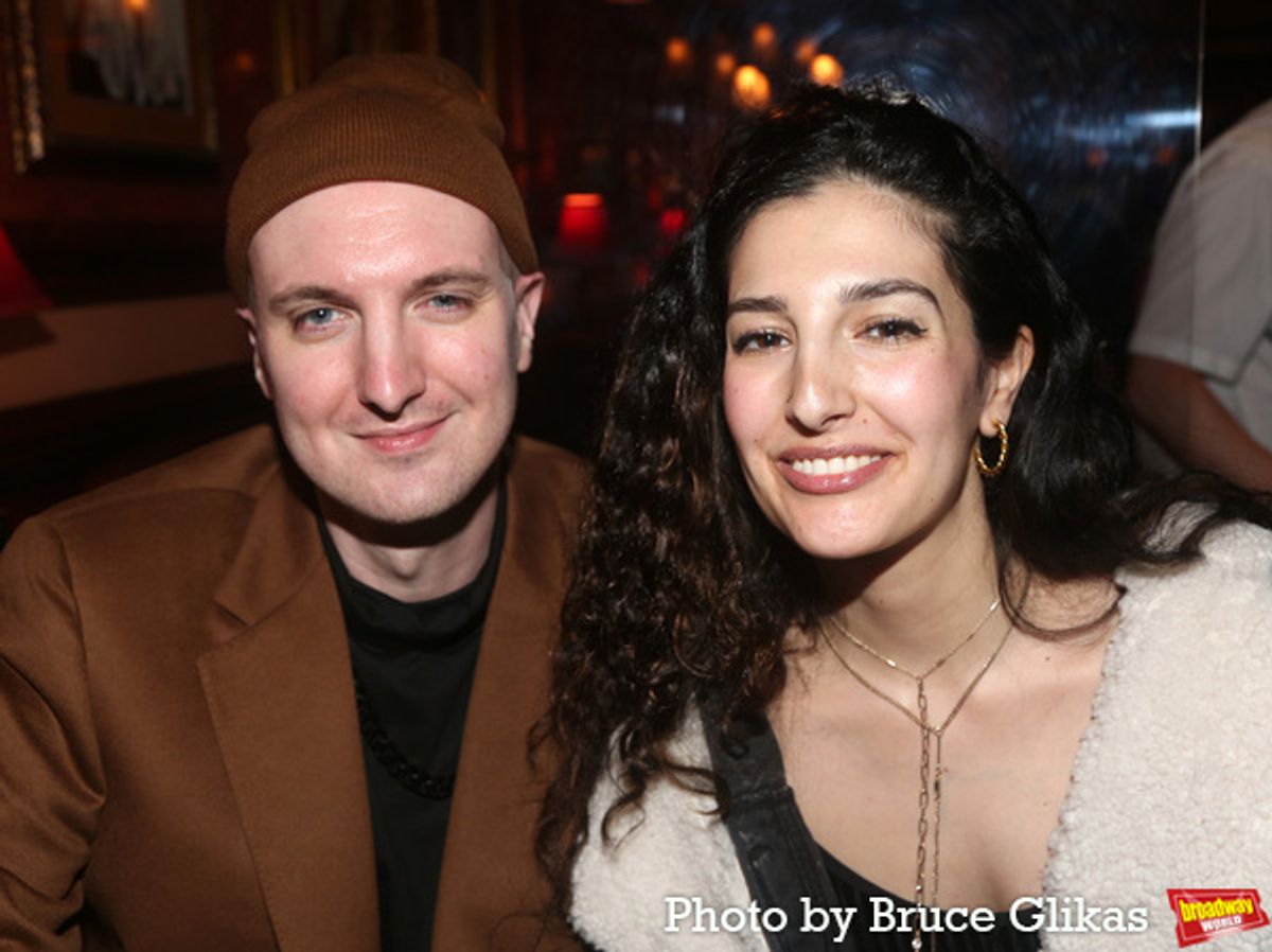 Knud Adams and Sanaz Toossi at 