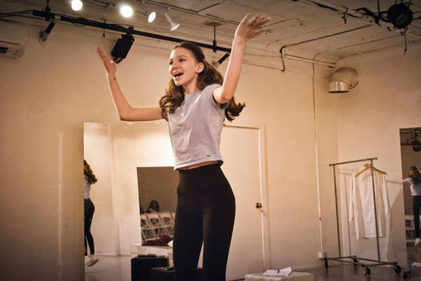 Photos: Inside THE GIRL WITH THE RED HAIR Feedback Reading  Image