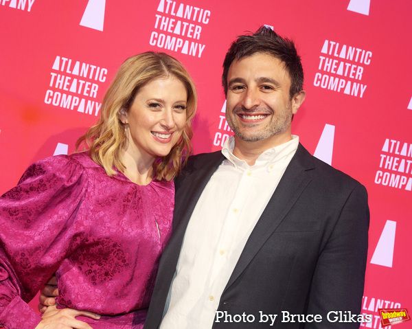 Caissie Levy and David Reiser Photo