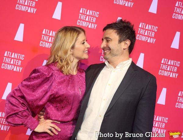 Caissie Levy and David Reiser Photo