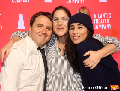 Joshua Harmon, Anne Kauffman and Sarah Silverman Photo