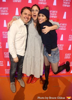 Joshua Harmon, Anne Kauffman and Sarah Silverman Photo