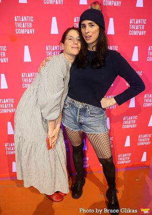 Anne Kauffman and Sarah Silverman Photo
