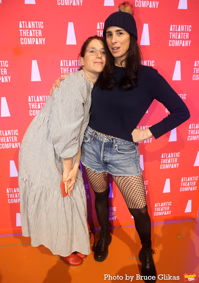 Anne Kauffman and Sarah Silverman Photo