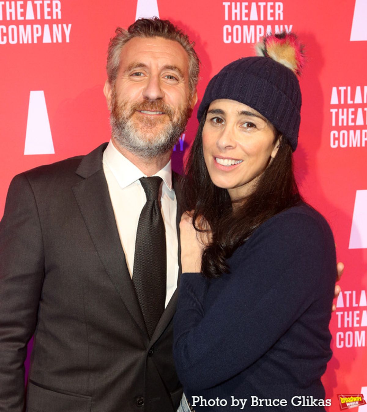 Rory Albanese and Sarah Silverman at 