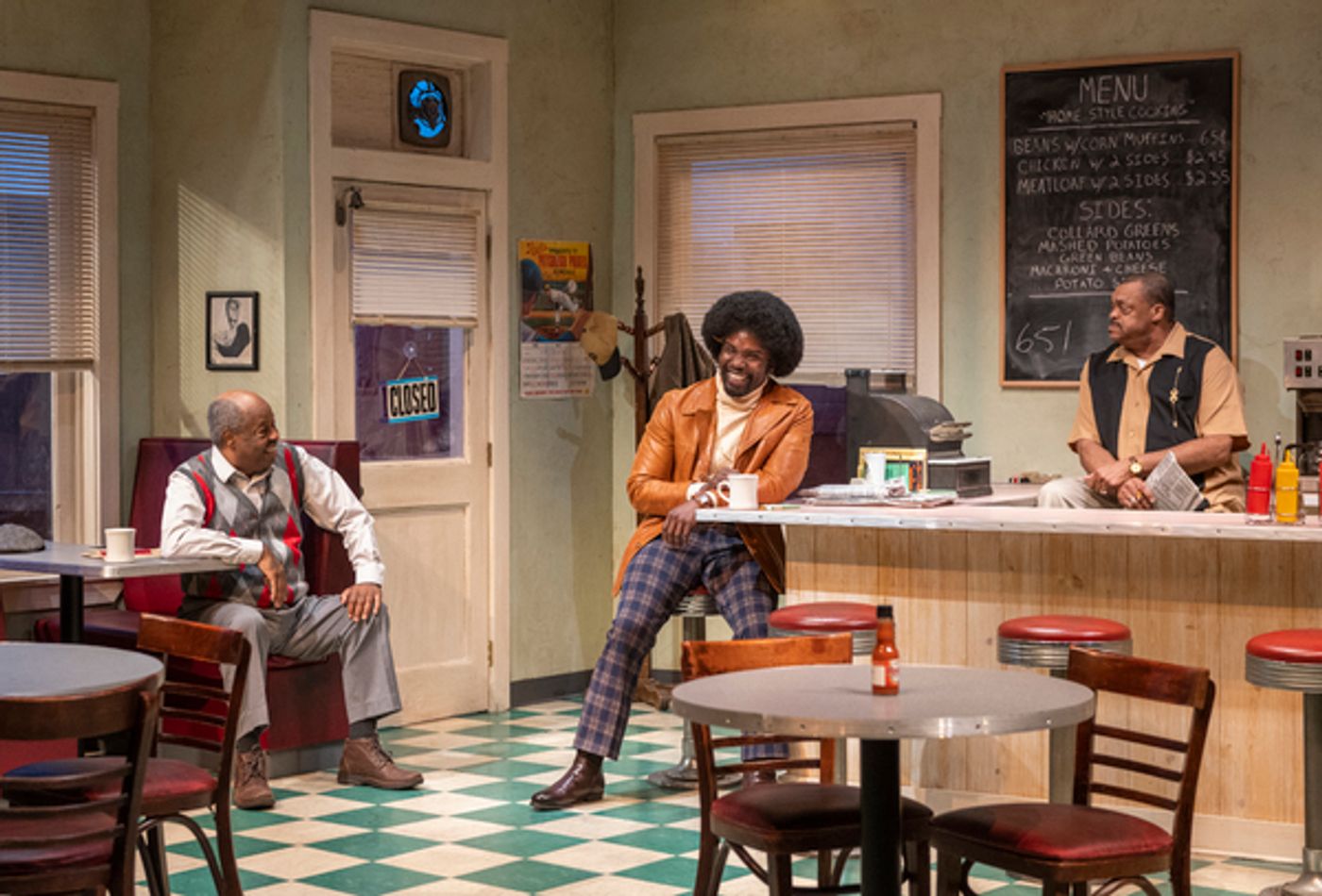 Photos/Video: First Look at TWO TRAINS RUNNING at the Court Theatre  Image