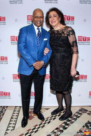 Ruben Santiago-Hudson, Lynne Meadow @ BroadwayWorld Ruben Santiago-Hudson, Lynne Meadow Photo