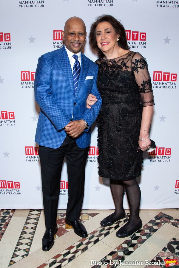 Ruben Santiago-Hudson, Lynne Meadow Photo