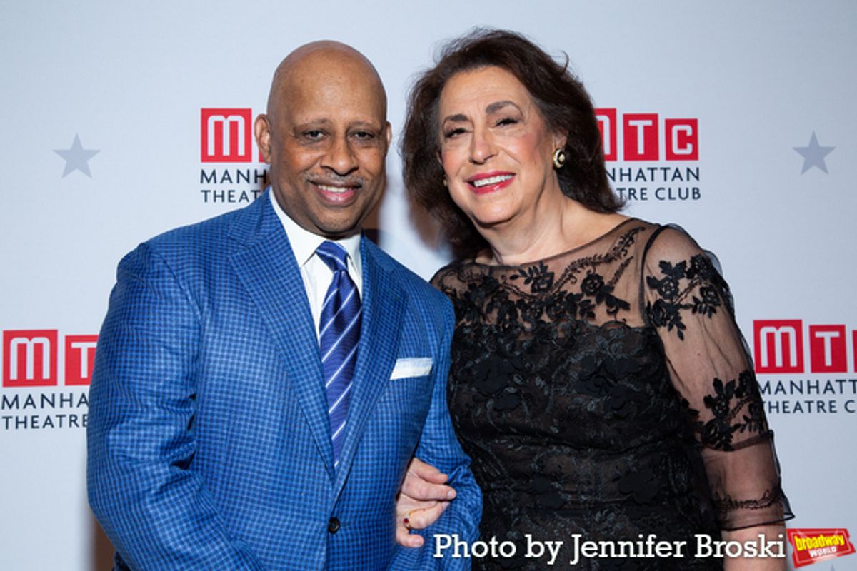Ruben Santiago-Hudson, Lynne Meadow at 