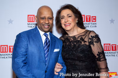Ruben Santiago-Hudson, Lynne Meadow Photo